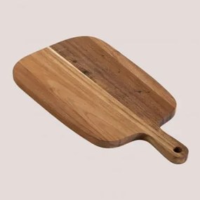 Tábua De Cortar Em Madeira De Acácia Bera ↔︎ 21 X ↑38 Cm - Sklum