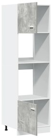 Armário para micro-ondas “Lyon” 60x57x207 cm cinza