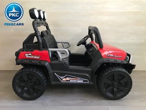 Carro eletrico crianças Todo terreno buggy guepard 2 Lugares Vermelho