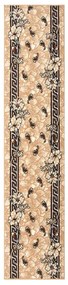 vidaXL Passadeira 80x450 cm polipropileno bege