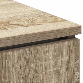 Cabinet de TV Carvalho Sonoma 100x38x49 cm Madeira de Engenharia