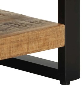 Mesa de cabeceira 35x34x45 cm madeira maciça manga áspera