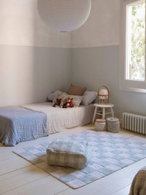 Tapete retangular Tiles LORENA CANALS azul