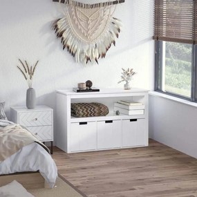 Aparador Kiut de 100cm - Branco - Design Moderno