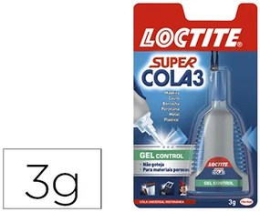 Cola Loctite 3 gr Adesiva Instantânea Gel Gota a Gota