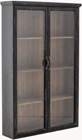 Vitrine de madeira Hazem