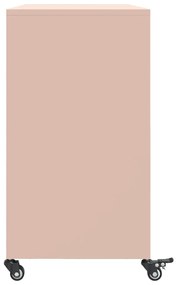 Aparador 100,5x39x72 cm aço rosa