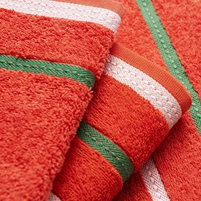 Jogo de toalhas Benetton Vermelho (4 pcs)