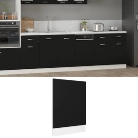 Painel máquina lavar louça “Lyon” 45x3x67 cm preto