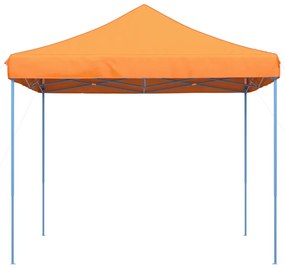 Tenda para festas pop-up dobrável 292x292x315 cm laranja