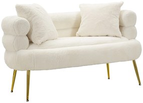 SOFÁ SOFFY PLUS COM ALMOFADAS CM 133X68X69