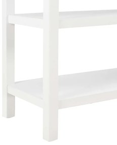 Aparador 110x35x80 cm MDF branco
