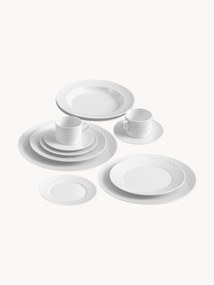 Conjunto de loiça em porcelana artesanal No. 41, 2 pessoas, conjunto de 12