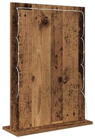Espelho de Toucador Madeira Antiga Madeira Sólida 70 x 50 x 18 cm