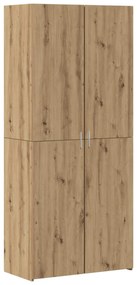 vidaXL Buffê 2 pcs Carvalho Artesanal 80 x 42 x 185 cm