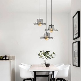 Candeeiro Tel – Preto – 50 cm x 110 cm