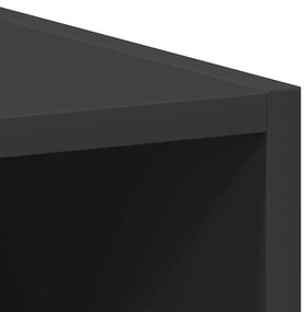 Armário de parede “Riga” 30x29,5x60 cm derivados madeira preto