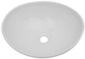 Conjunto de móveis de casa banho 2 peças cerâmica branco