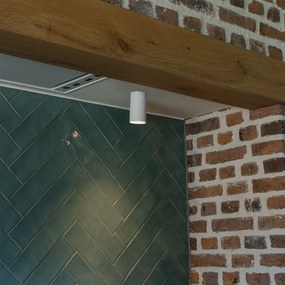 Conjunto de 4 focos de superfície modernos branco 5,5cm GU10 50mm - Tuba