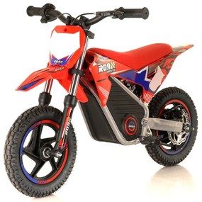 Mini moto elétrica para crianças Minicross electrica 250W 12/12" Warrior MX-E250 Vermelha
