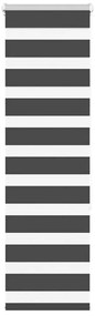 Cortina de zebra 45x150 cm largura do tecido 40,9 cm poliéster