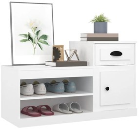 Sapateira 100x42x60 cm derivados de madeira branco