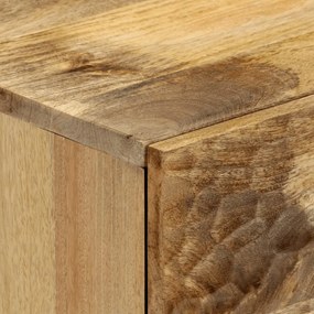 Móvel de apoio 80x33x75 cm madeira de mangueira maciça