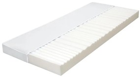 Colchão 160x200 cm 7 zonas espuma PU 10 cm H2 H3