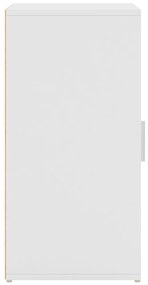 Sapateiras 2 pcs 32x35x70 cm contraplacado branco