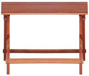 Conjunto jantar ext. infantil 4 pcs madeira de eucalipto maciça