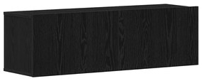 Conjunto de móvel de TV 8 pcs Carvalho Preto 100 x 30 x 30 cm
