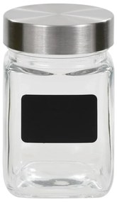 Frascos de vidro com autocolante 12 pcs 300 ml