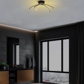 Candeeiro Ledbanana – Preto – 57x20x57 cm