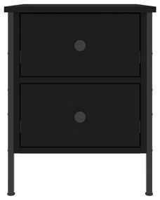 Mesa de cabeceira 40x42x50 cm derivados de madeira preto