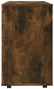 Mesa de apoio 70x35x55 cm derivados de madeira carvalho fumado