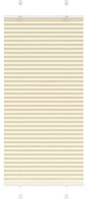 Creme Plissada Cega 60x100 cm Largura Tecido 59,4 cm Poliéster