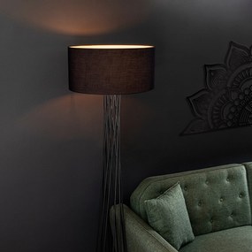 Candeeiro de Pé Tall – Preto – 50x175x50 cm