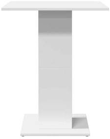 Mesa de bistrô 60x60x75 cm derivados de madeira branco