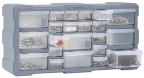 Caixa organizadora com 22 gavetas 49x16x25,5 cm