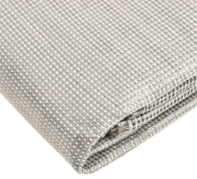 Tapete de campismo para tenda 600x300 cm cinzento-escuro