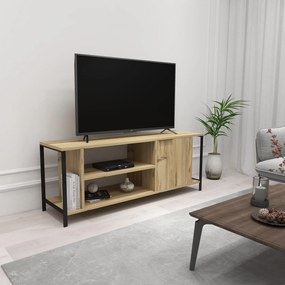 Móvel TV Bond – Preto Feltro – 120x48x35 cm