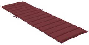 Almofadão para espreguiçadeira 200x60x4cm mesclado tecido