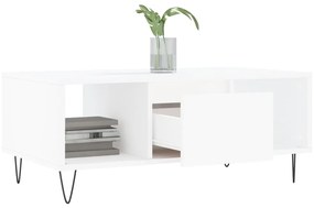 Mesa de centro 90x50x36,5 cm derivados de madeira branco