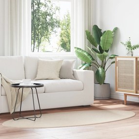 Tapete 'HUARTE'Bege 100x200 cm Oval