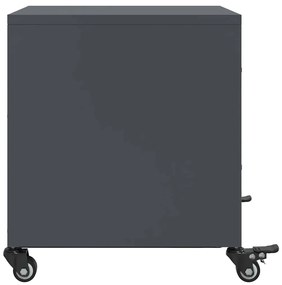 Mesa de cabeceira 36x39x43,5 cm aço antracite