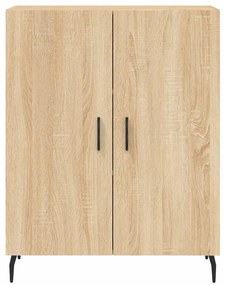 Armário alto 69,5x34x180 cm derivados de madeira cor sonoma