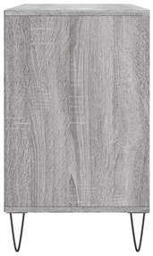 Sapateira 102x36x60 cm derivados de madeira cinzento sonoma