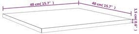 Prateleiras de parede 4pcs derivados de madeira carvalho fumado