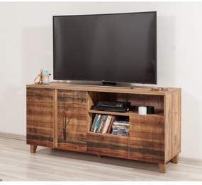 Móvel de TV Marina – Pinho Atlântico – 160x65x45 cm
