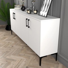 Console Kiev – Branco – 180x78x35 cm